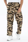 Kendindza Collection Cargohose Zipp Off Tarnfarbe