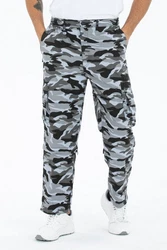 Kendindza Collection Cargohose Zipp Off Camouflage