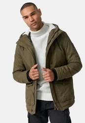 Indicode Winterjacke INCrossing Braun/Khaki/Dunkelgrün