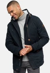 Indicode Winterjacke INCrossing Dunkelblau/Blau/Hellblau