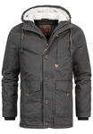 Indicode Winterjacke INCrossing Dunkelgrau/Grau/Khaki