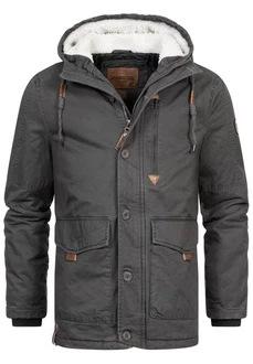 Indicode Winterjacke INCrossing Dunkelgrau/Grau/Khaki