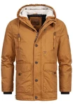 Indicode Winterjacke INCrossing Braun/Orange/Beige