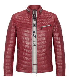 Lederjacke Damiano Steppjacke aus Lammleder