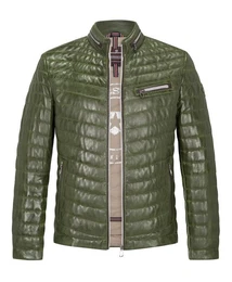 Lederjacke Damiano Steppjacke aus Lammleder