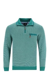 Sweatshirt 26222 in Pfauenaugeoptik