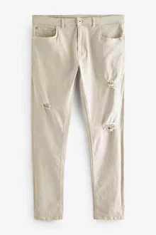 Next Jeansrock mit Rissen - Skinny Fit