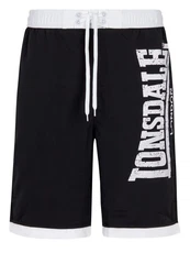 Lonsdale Badehose CLENNELL Schwarz/Dunkelblau/Grau