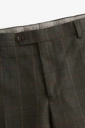 Next Anzughose Signature Empire Mills Anzug im Tailored Fit Dunkelgrün/Khaki/Grün