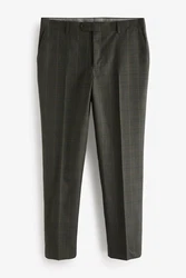 Next Anzughose Signature Empire Mills Anzug im Tailored Fit Dunkelgrün/Khaki/Grün