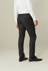 Next Anzughose Smokinghose aus Wollgemisch Dunkelgrau/Khaki/Grau/Schwarz