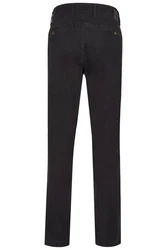 Club of Comfort Chinohose Garvey Chino/Flat Front Dunkelgrau/Schwarz/Khaki