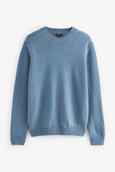 Next Rundhalspullover Premium Regular Fit Lambswool 