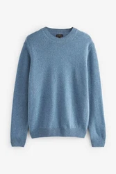 Next Rundhalspullover Premium Regular Fit Lambswool 