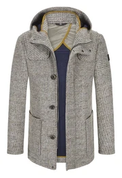 Kurzmantel MSFaris Sportlicher Parka mit Kapuze
