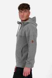 Alife & Kickin Kapuzensweatshirt HugoAK Z Grau/Hellgrau