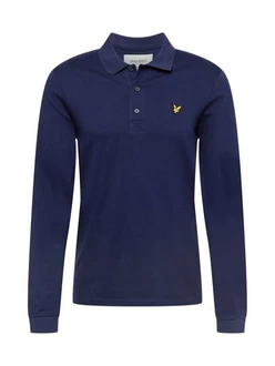 Lyle & Scott Langarmshirt Blau/Dunkelblau