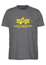 ALPHA INDUSTRIES T-Shirt Hellgrau/Rot/Braun/Dunkelgrau/Dunkelgrün