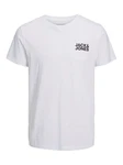 JACK & JONES Herren Jjecorp Logo Tee O-Neck Noos T-Shirt Grau/Weiß/Beige/Hellblau