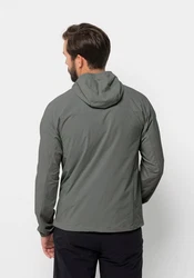 Jack Wolfskin Outdoorjacke PRELIGHT OVERHEAD Hellgrau/Grau/Dunkelgrau