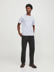 JACK & JONES T-Shirt JJEPaulos Hellblau/Blau/Grau/Weiß