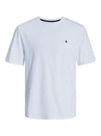 JACK & JONES T-Shirt JJEPaulos Hellblau/Blau/Grau/Weiß