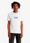 Levi's Rundhalsshirt GRAPHIC CREWNECK TEE Weiß/Hellblau/Creme
