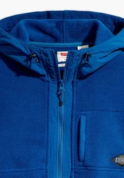 Levi's Kapuzensweatshirt ORBIT HALF ZIP blau