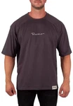 Reichstadt Oversize-Shirt mit Stitching auf der Brust Dunkelgrau