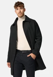Indicode Mantel INGrandrim Schwarz/Dunkelgrau/Grau