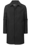 Indicode Mantel INGrandrim Schwarz/Dunkelgrau/Grau