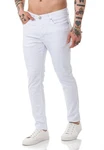 Redbridge Jeans Hose Slim Fit Denim Pants Basic Weiß