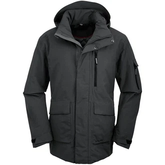 Maul Sport Winterjacke Outdoorparka Breitenstein Grau/Dunkelgrau