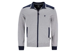 Hajo Sweatshirt Herren Homewear Jacke 80016