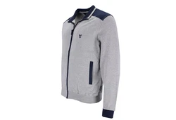 Hajo Sweatshirt Herren Homewear Jacke 80016