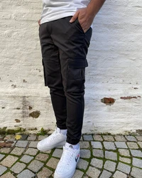 ITALY VIBES Cargohose DOMENICO Schwarz/Khaki
