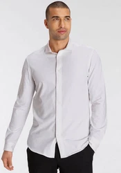 Bruno Banani Langarmhemd Jersey Hemd 