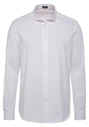 Langarmhemd Jersey Hemd komfortabel wie ein T-Shirt