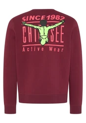 Chiemsee Sweatshirt Jumper-Motiven (1) Dunkelrot/Bordeaux