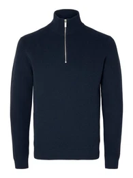 Troyer SLHDANE LS KNIT STRUCTURE HALF ZIP NOOS