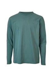 Cleptomanicx Langarmshirt Ligull grn/blau