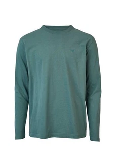 Cleptomanicx Langarmshirt Ligull grn/blau Cleptomanicx Langarmshirt Ligull grn/blau