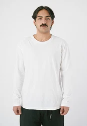 Cleptomanicx Langarmshirt Ligull wei