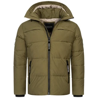 Alessandro Salvarini Winterjacke ASDiego Dunkelgrün/Khaki/Beige