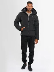 Alessandro Salvarini Winterjacke ASDiego Schwarz/Dunkelgrau/Grau