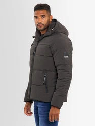 Alessandro Salvarini Winterjacke ASDiego Dunkelgrau/Grau/Schwarz
