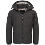 Alessandro Salvarini Winterjacke ASDiego Dunkelgrau/Grau/Schwarz