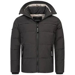 Alessandro Salvarini Winterjacke ASDiego Dunkelgrau/Grau/Schwarz