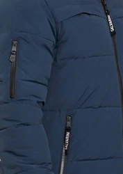 Alessandro Salvarini Winterjacke ASDiego Blau/Dunkelblau/Hellblau/Schwarz