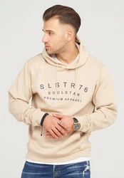 SOULSTAR Kapuzensweatshirt NIZZA Gelb/Beige/Hellblau/Braun/Khaki